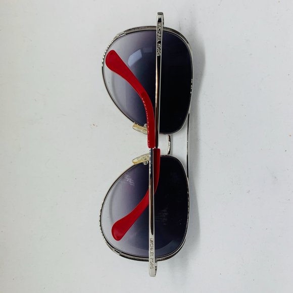 MICHAEL Michael Kors Red Silver Sicily Sunglasses main image 4